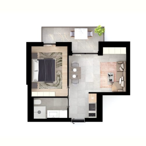 residence moela umag - stanovanje tip D